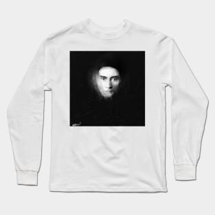 Franz Kafka - Digital Painting Long Sleeve T-Shirt